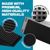 Strongest Home XL Adjustable Door Stopper with Spring – Heavy