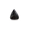 0.36 Cts of 6.60x6.13x1.54 mm AA Pear Rose Cut (1 pc) Loose Treated Fancy Black Diamond (DIAMOND APPRAISAL INCLUDED)