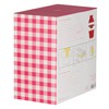 Premier Housewares Giant Cupcake Mould, 3-Pieces - Red, H18 x