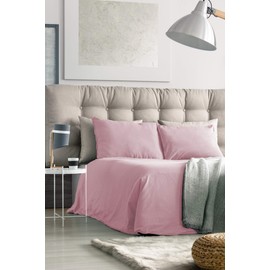 Hotel Sheets Direct Bamboo Bed Sheet Set 100% Viscose from Bamboo Sheet Set (Full, Rose Pink)