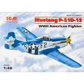 ICM 1:48 - Mustang P-51D-15 WWII American Fighter