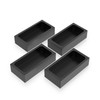 MMasters 1kg-4 Pieces Premium Graphite Ingot Mold for Metal Casting