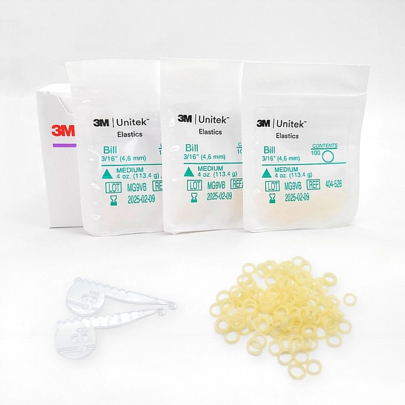 Orthodontic Elastic Bands Orthodontic Braces Elastic Bands for Correction 1