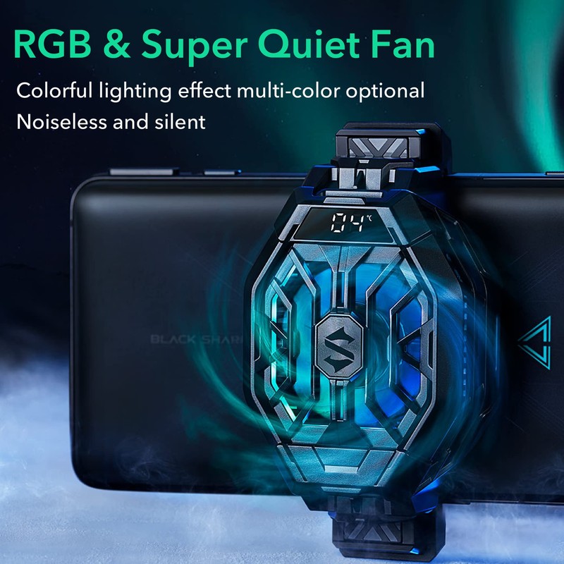 Black Shark Fun Cooler 2 Pro Cell Phone Cooler, Fast