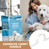 Frienda 25 Pcs 30 Pounds Carry Load Adhesive Carry Handle