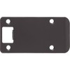 Round Corner Extended Lip Strike Plate, 2-1/4" x 4", (4-1/2"