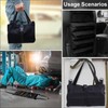 Canvas Wrench Tool Bag Multi-Purpose Roll Bag Tool Roll Up