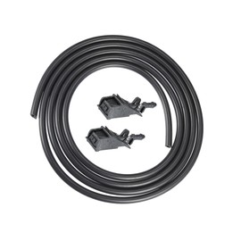 Motoforti 1 Set Windshield Washer Nozzle with 2m Washer Hose for VW Jetta 1999-2005 for VW Golf 1998-2006 for VW Passat 1997-2005 No.6E0955985A Long-lasting