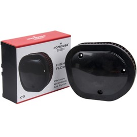 Hoprousa Engine Air Filter for Chief Dark Horse, Roadmaster, Chief Vintage, Chieftain, Classic, Springfield High-flow Washable Pre-oiled Replacement Air Filter (Red)