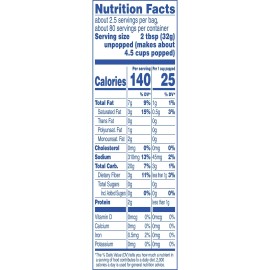 ACT II Butter Lovers Microwave Popcorn 2.75 oz 32 Pack Movie Night Snack.