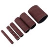6Pcs Spindle Sander Sleeves, 120 Grit Sanding Sleeves for Oscillating