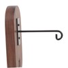CORHAD Hanging Wind Chime Bracket Wooden Wall Mount Easy Install