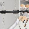 Valet Rod For Closet Pull Out, Heavy Duty Adjustable Valet