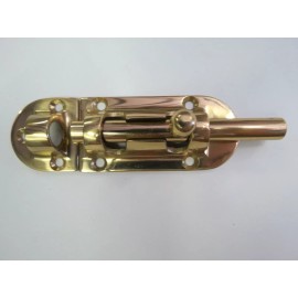 TACO METALS BRASS BARREL BOLT 1-1/4" x 4-1/4" - OEM - TACO METALS - PART # F61-0414BR