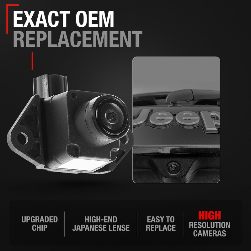 Rear View Backup Camera - Compatible with 2014-2015 Jeep Grand
