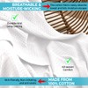 100% Cotton Blankets Throw Size for Bed - Waffle Weave