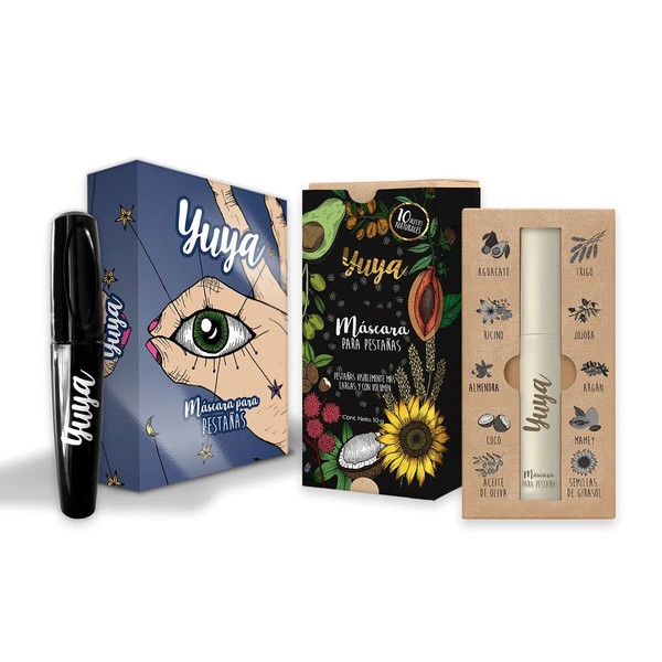 Yuya - Set máscaras para pestañas (10 aceites naturales +