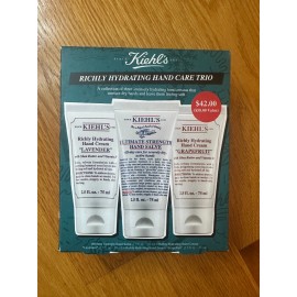Kiehl's NEW Kiehl's Hydrating Hand Care Trio  (2.5 oz. x 3) GENUINE