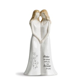 Sister Birthday Gifts, Friendship Gift for Women, Sisters Gifts from Sister, Ceramic Sister Gift Figurine