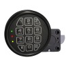 MOUNTPARTS Gun Safe Lock Replacement Black Keypad Electronic Swing Bolt
