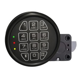 MOUNTPARTS Gun Safe Lock Replacement Black Keypad Electronic Swing Bolt Lock