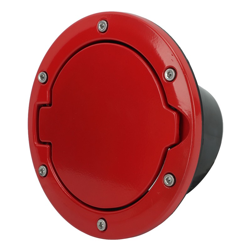Fuel Tank Cap Red Gas Cap Cover with Red Powder