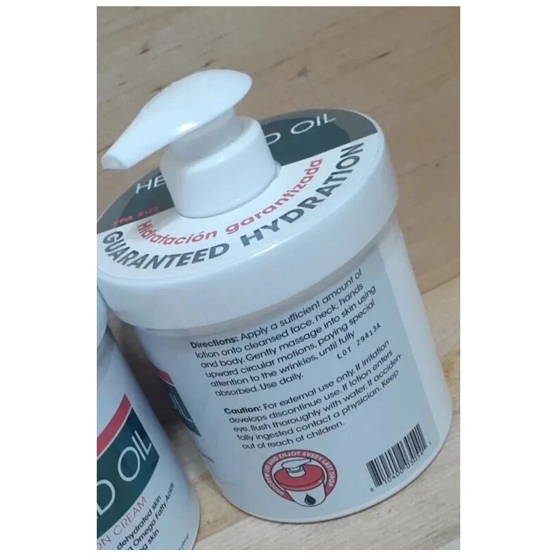 Advanced Clinicals 1 PAK: Advanced Clinicals HEMP SEED CREAM Rosehip