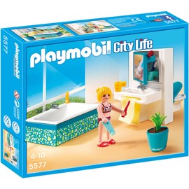 Playmobil City Life Modern Bathroom Playset