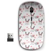 KAWAMOUSE 2.4G Ergonomic Portable USB Wireless Mouse for PC, Laptop,