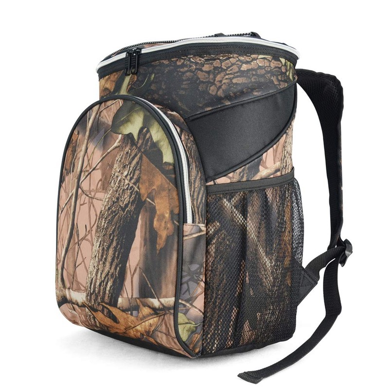 EAGLEMATE 22L Backpack Cooler Insulated Picnic Bag for Camping,Hiking,Fishing (CAMO)