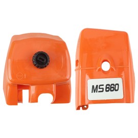 Carbhub 1122 080 1604 Cylinder Shroud Cover and Air Filter Cover Kit Fit for Stihl MS660 MS650 066 FM3-5 Replace 1122 080 1604, 1122 140 1002