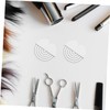 Healvian 25pcs Hair Extension Guards Round Spacer Template for Bonding