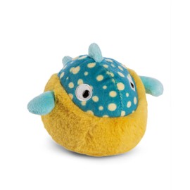 NICI Cuddly Toy Puffer Fish Volker 15 cm - Plush Toy for Cuddling and Loving, Sustainably Produced Soft Toy Made from Recycled Materials - 49787