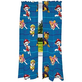 Franco Juego de Cortinas de Ventana para habitación de niños, 82 x 84 Pulgadas, Patrulla Canina