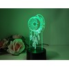 Optechvisual Dream Catcher with Moon as Night Light Sleeping Light