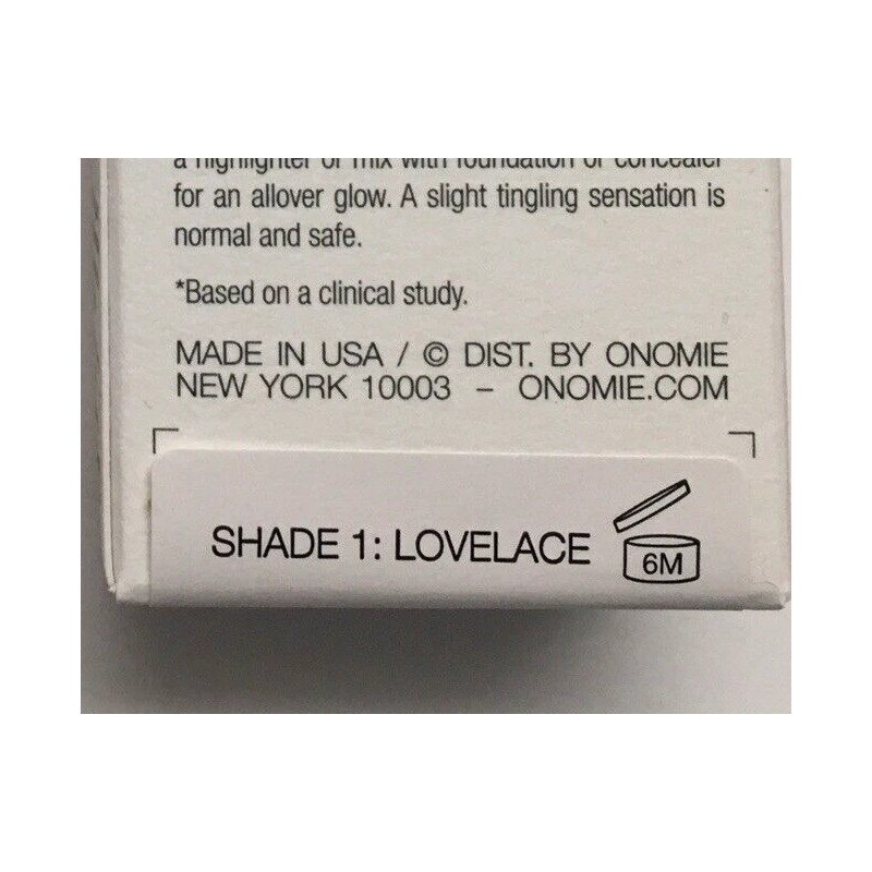 ONOMIE Lovelace A.C.E. Illuminating Eye Treatment Shade #1 Lovelace Korean