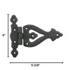 Renovators Supply Manufacturing Cabinet Door Strap Hinge With Hardware 5