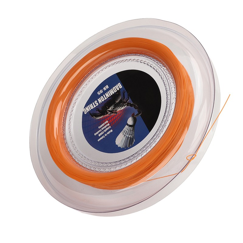 POWERTI Badminton Racquet String High Elasticity Wear Resistant Resin Fibre