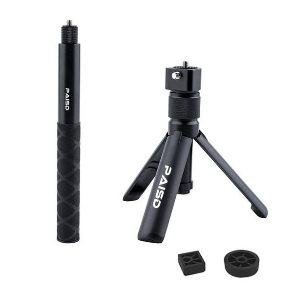 Handheld Camera Selfie Stick and Mini Tripod Bullet Time Bundle,Compatible