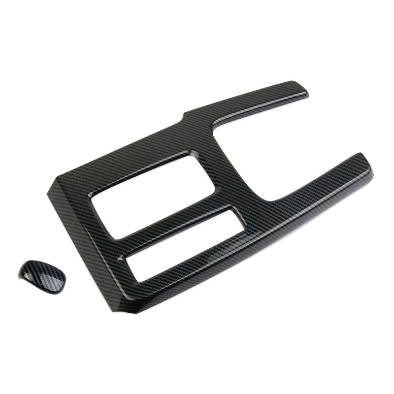 Fewshaw Carbon Fiber Style Automatic Gear Shift Head Panel Cover