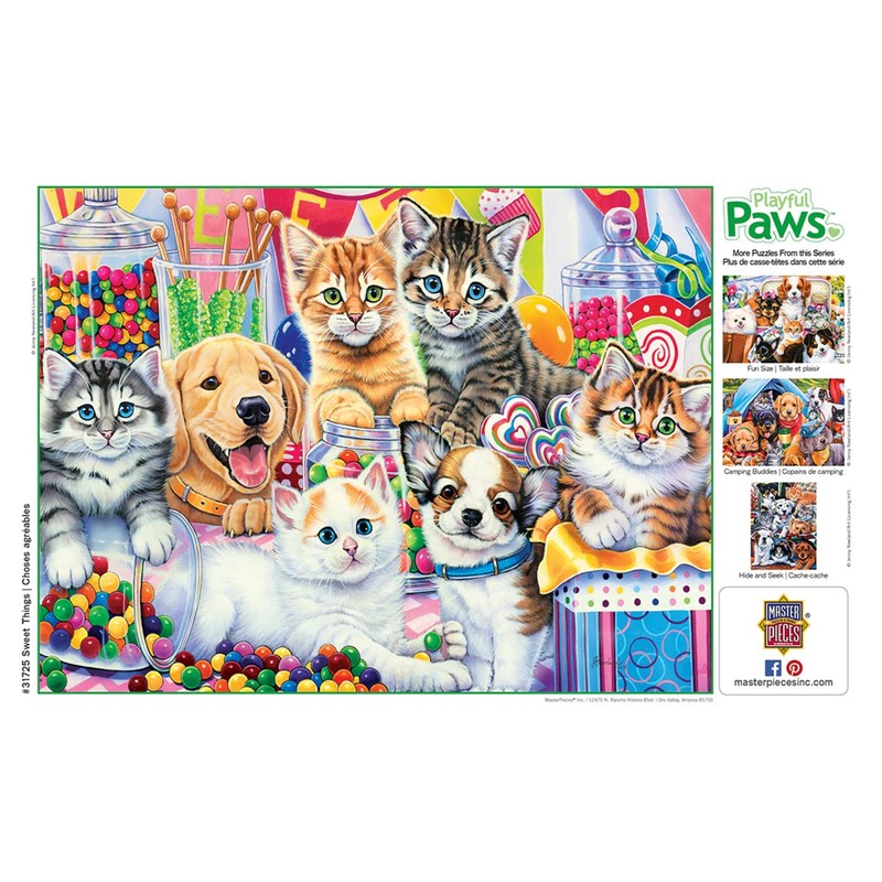MasterPieces 300 Piece EZ Grip Jigsaw Puzzle - Sweet Things