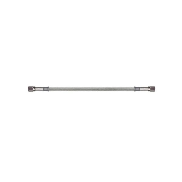 Goodridge 18in Universal Brake Line Assembly w/SS Fittings & Clear