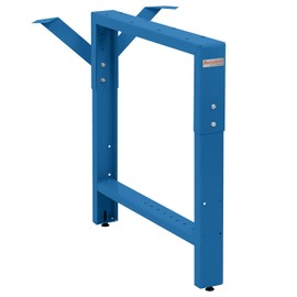 Workbench Table Frame Leg - Center Leg - 26" Depth - Blue - 29" to 35" Height Adjustable - by BenchPro