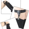 SupSuspen Sock Garters for Men Belt Suspender Adjustable Elastic with