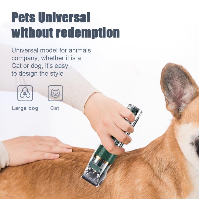 Dog Furclipper, Professional Pet Grooming Kit, Cat Clipper for Long