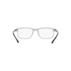 Emporio Armani Men's Ea3098 Sunglasses, Transparent Grey/Demo Lens, 53 mm