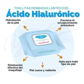 Sheló Nabel Toallitas Desmaquilla Con Acid Hialu Y Jabon De Arroz Shelo