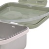 LÄSSIG Children’s Lunch Box, Stainless Steel Breakfast Box, Sustainable, for