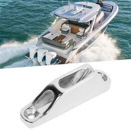 Boat Rope Clamp, 18 x 80 mm Hardware Marine Grade 316 Stainless Steel Boat Clamp Rope for Ship Kayak Accessories