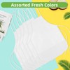 CHRORINE 6 Pack White Kids Painting Apron Bulk Toddler Art
